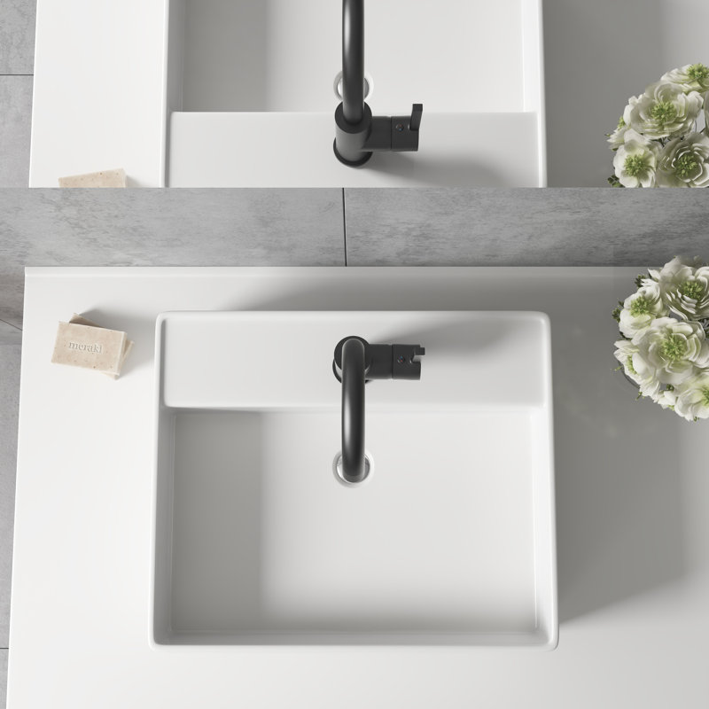 Single-handle Bathroom Faucet, Black