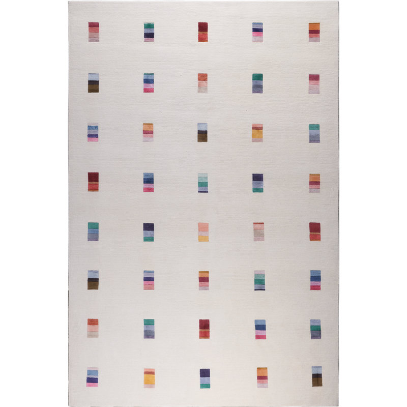 Paul Smith Spectra Ivory Area Rug, Rectangle 4' x 6'