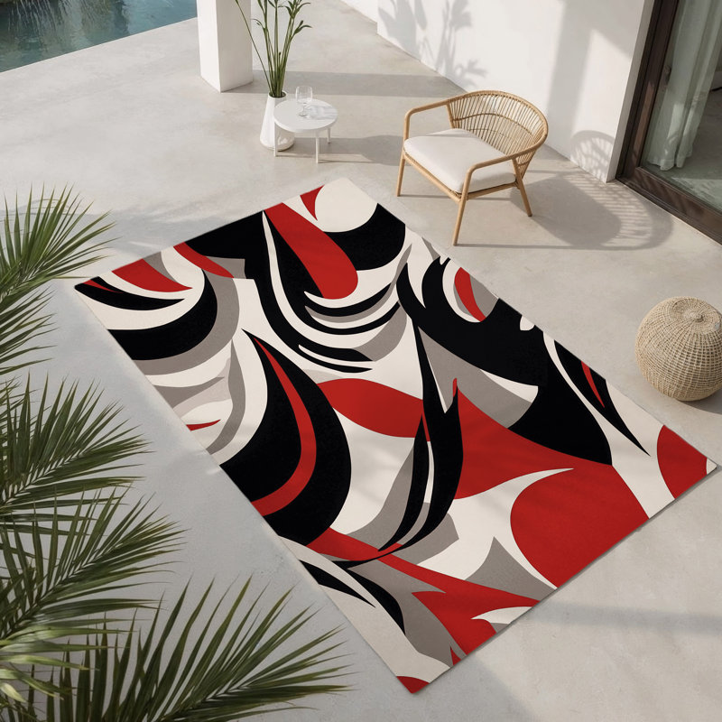 Tapis intérieur et extérieur Celestial Fragment, Rectangle 9 pi x 12 pi