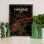 Nanjing City Map - No Frame Print-1576218383