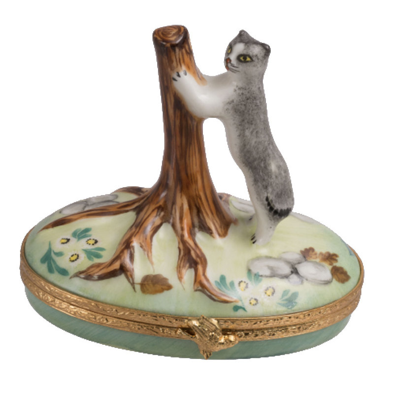 Cats Handmade Ceramic Decorative Box