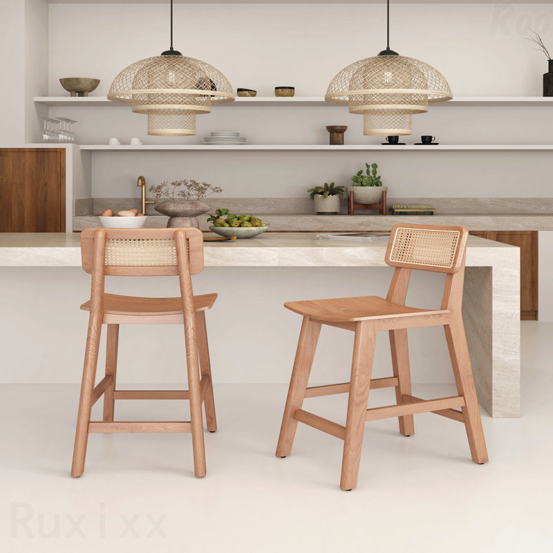 Tabouret de comptoir idéal pour les chambres à coucher, Brun