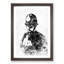 Rude Policeman in Abstract by Banksy - Picture Frame Graphic Art Print-55761965-55761964