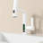 White Basin Faucet With Pull-Out Feature & Led Temperature Show - 360 Rotatable, 31 Spout Modes, Adjustable Height For Bath Display Lift Rotation, Spout, Height, Bathroom