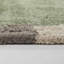 Tapis à bordure géométrique vert Franklin-711981041