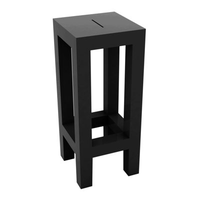 Jut 28.25" Patio Bar Stool