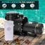 Pompes de piscine auto-amorçantes 1,5 HP Suteck, pompe de piscine hors-terre / creusée pour piscines de 15 000 à 31 000 gallons