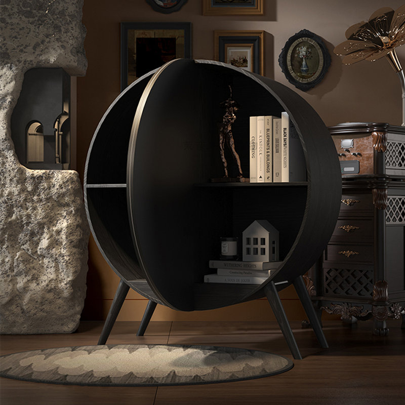 Round Entryway Cabinet