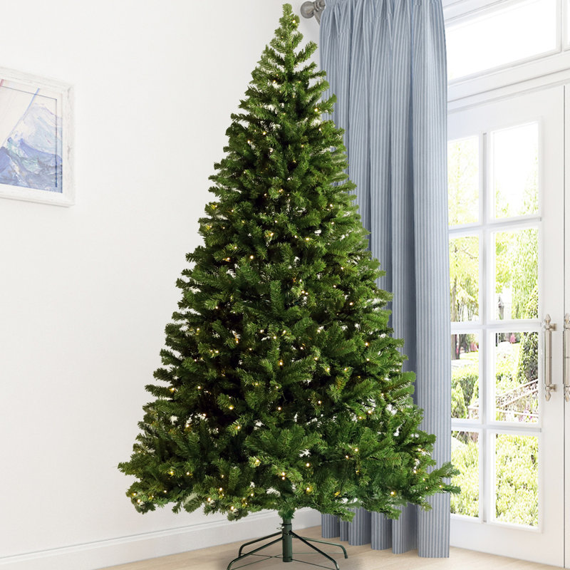 Arbre de 6 pi avec support pliable, 1000 extrémités de branches, articulé artificiel, matériau pour une fête de Noël magique en métal