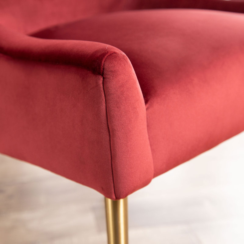 Chaise d'appoint Cullars, Bourgogne