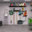 Aleksey Tool Storage Rack with Wall Shelf