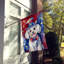 Drapeau patriotique de la maison américaine-112698620