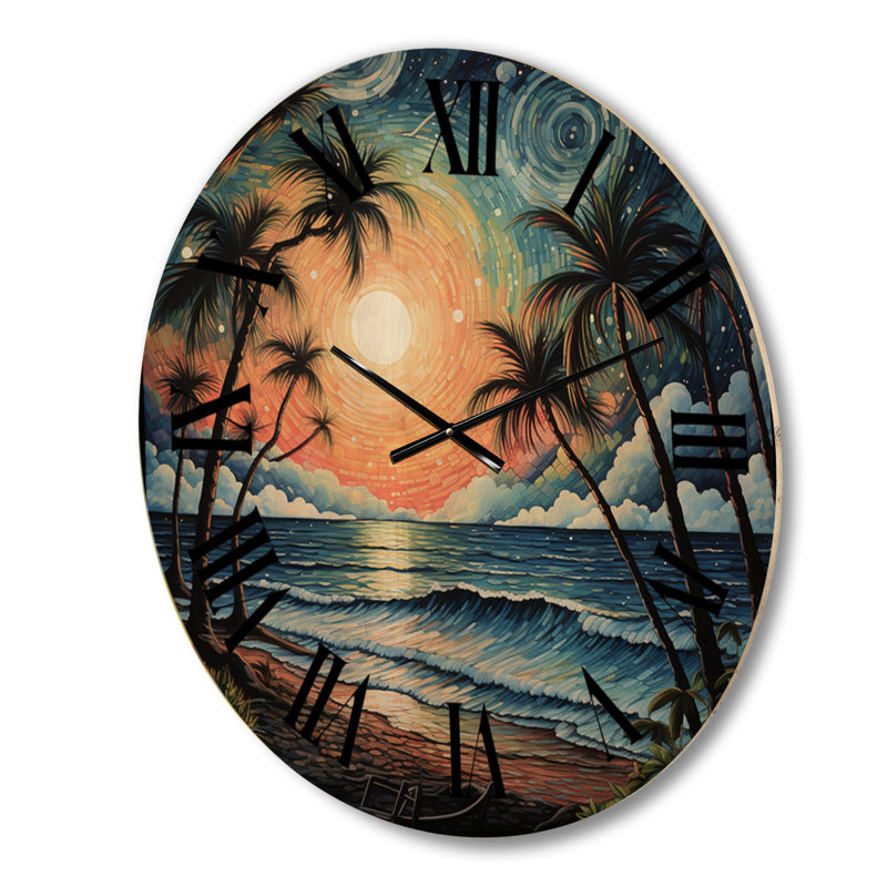 Horloge murale Yvonner, Moyenne