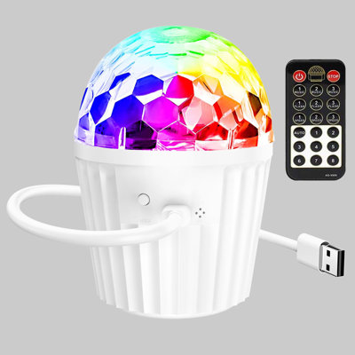 Portable Mini Disco Ball Light For Party