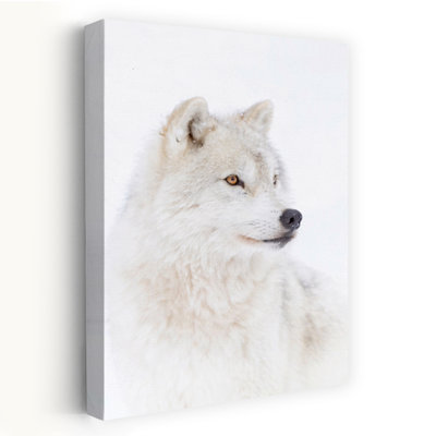 Art contemporain contemporain, paysage de loup