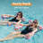 2Packs Inflatable Pool Floating Lounge Chairs