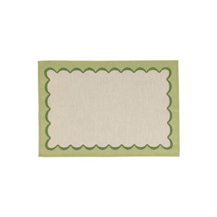 Tavola Scalloped Placemats - Set Of 4 (Set of 4)