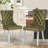 Belmont Button-Tufted Velvet Dining Chair – Premium Fabric & Solid Oak Frame-816771675-816771653-819235530