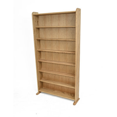 Shelf-Style Wooden DVD/VHS Rack - 07 Series