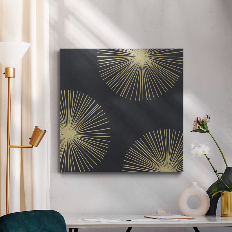 " Bursts II ", 10" H x 10" W x 1" D