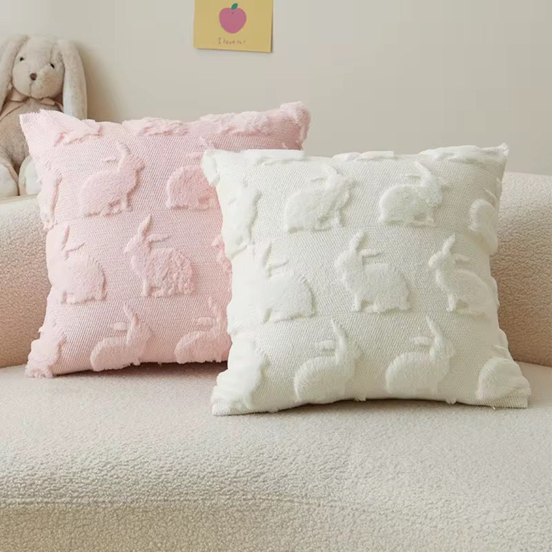 Coussin Pâques, Rose