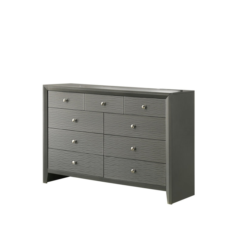 Commode ronde contemporaine à 9 tiroirs 1Pc