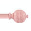 Tringle à rideaux simple réglable en métal Galure, rose-521823807