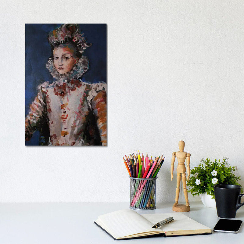 Dama by Marina Del Pozo - Wrapped Canvas Gallery-Wrapped Canvas Giclée, 20.32 cm H x 30.48 cm W