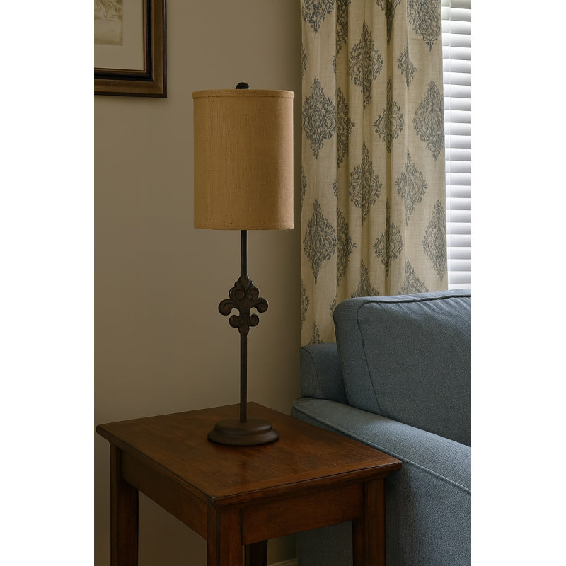 Fleur-de-Lis Accent Table Lamp