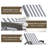 Patio Reclining Chaise Lounger with Removable Cushions for Backyard/Poolside-1038819077