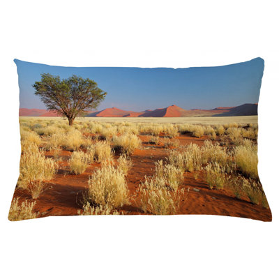 Landscape Square Pillow Cover