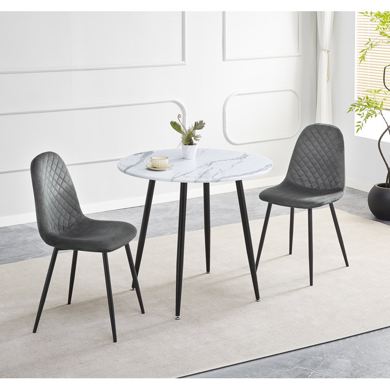 2 - Person Dining Set, Grey