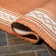Cityside Classic Diamond Border Orange/Cream Indoor/Outdoor Rug