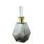 Smoke Decanter w/Gold Neck
