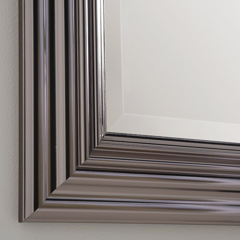 Allysan Flat Wall Mirror, 65cm H x 90.5cm W