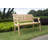 Khari Palm 2-Person Teak Outdoor Bench