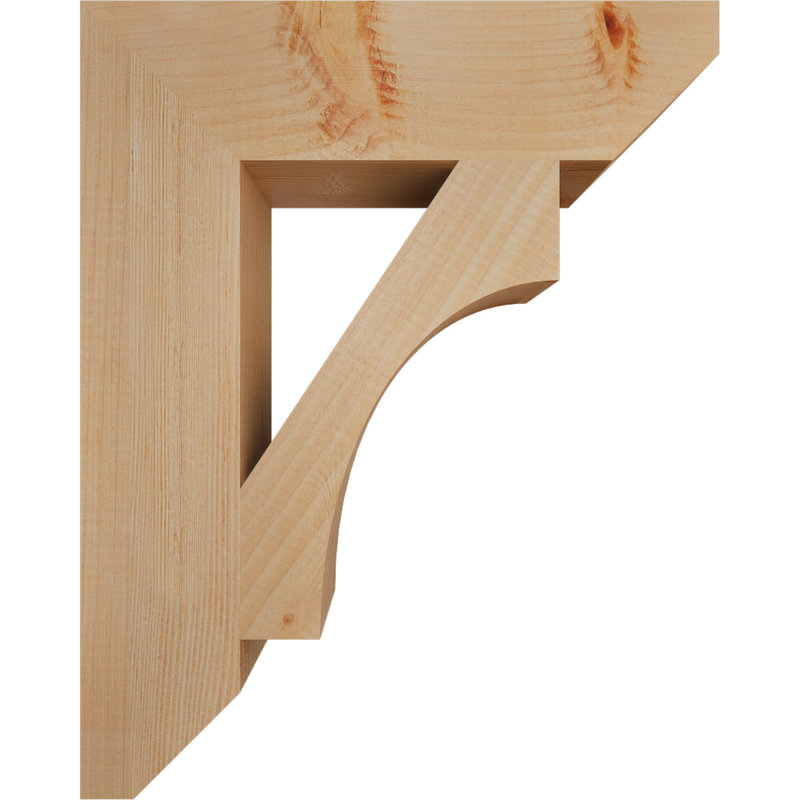 Support en bois Westlake, Sapin de Douglas, H 20 po x l 3,5 po x P 16 po