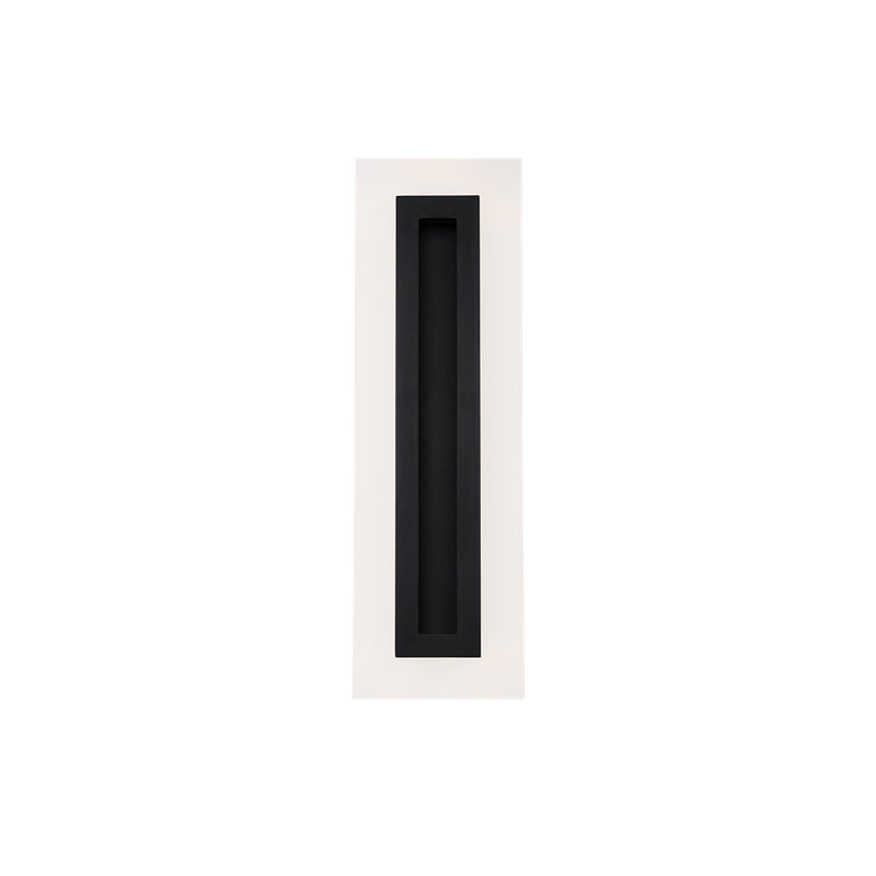 Shadow LED Outdoor Sconce, 24" H x 7.5" W x 3.375" D
