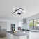 50CM Dimmable LED Flush Mount Ceiling Light