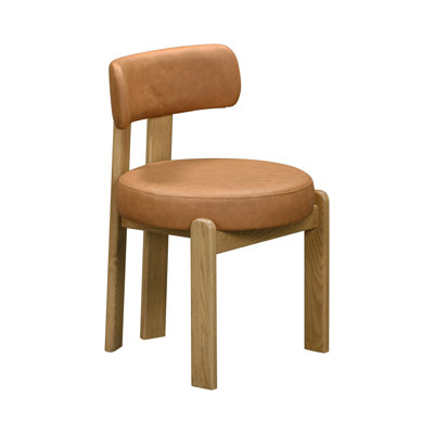 Vegan Leather Dining Chair