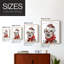 «Have a Fetching Christmas», reproduction encadrée - bois massif-2065964735