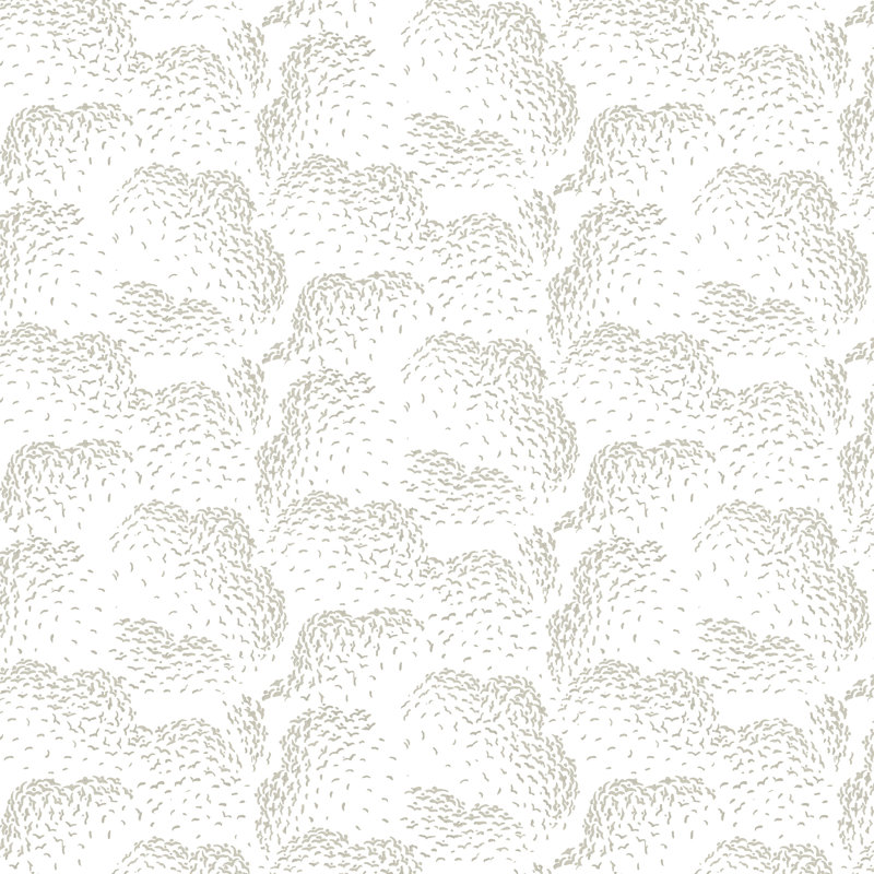 Rouleau de papier peint adhésif L 10 pi x l 24 po Revel, Blanc, Peel & Stick, Autocollant