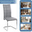 Bleskoski 46.5 cm H Velvet Full Back Cantilever Chair-56926800