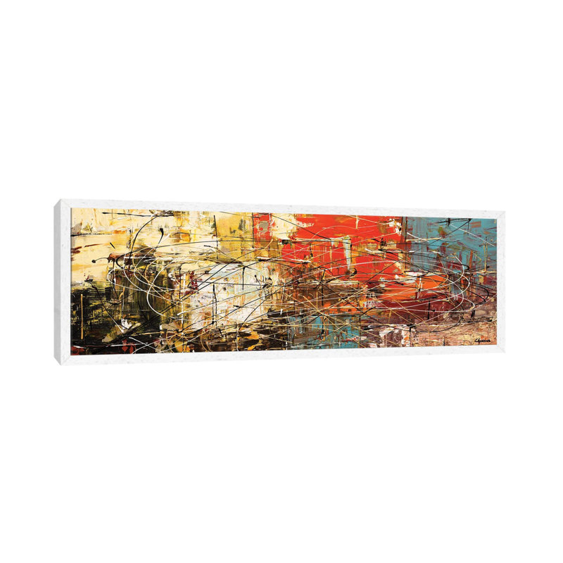 Artylicious by Carmen Guedez - Panoramic Gallery-Wrapped Canvas Giclée on Canvas, 30.48 cm H x 91.44 cm W