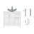 36" Free-Standing Modern Single Bathroom Vanity With Sink-1198448821