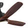 52" Farmhouse Rustic  Led Ceiling Fan With Remote Control