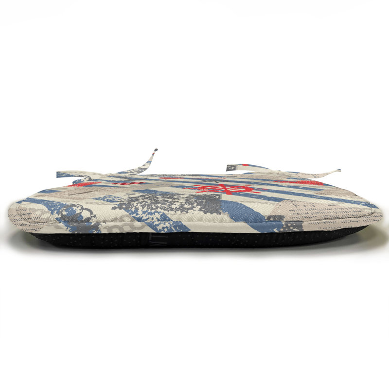 Nautical Chair Pad Cushion