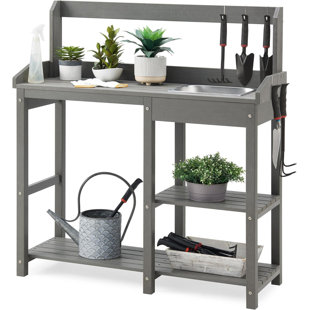 Plastic Potting Tables You'll Love | Wayfair