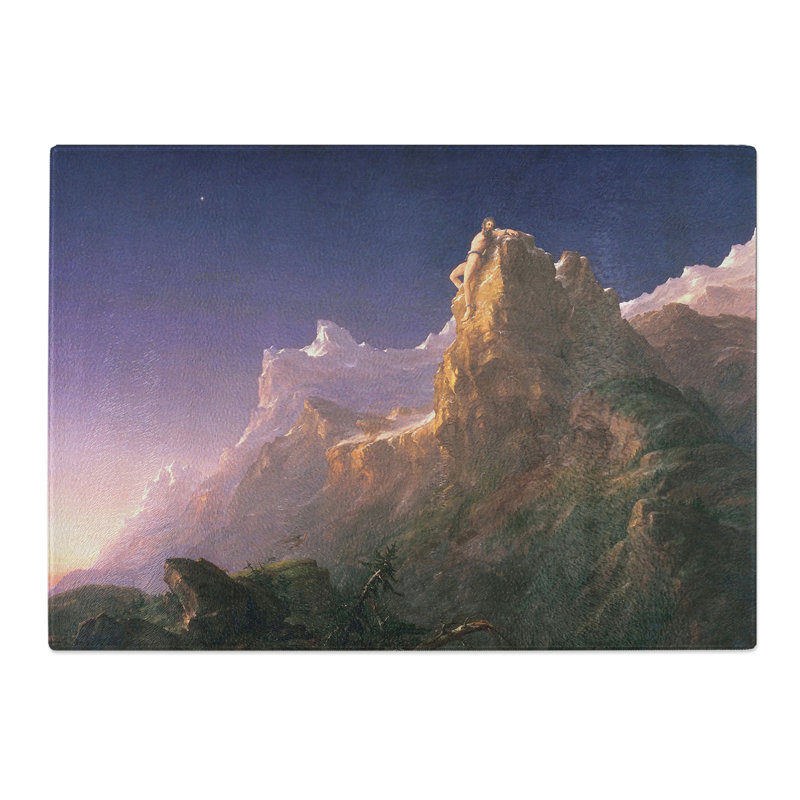 Prometheus Bound by Thomas Cole Chopping Board, 0.4cm H x 28.5cm W x 39cm L