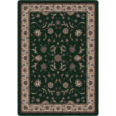 Tapis oriental Alminus Isfahan Emerald